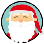 secret santa app android application logo